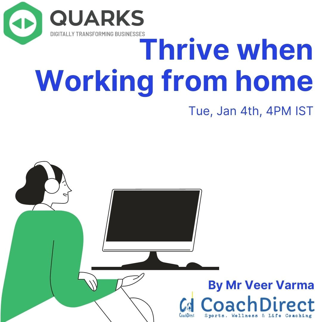 thrive while working from home